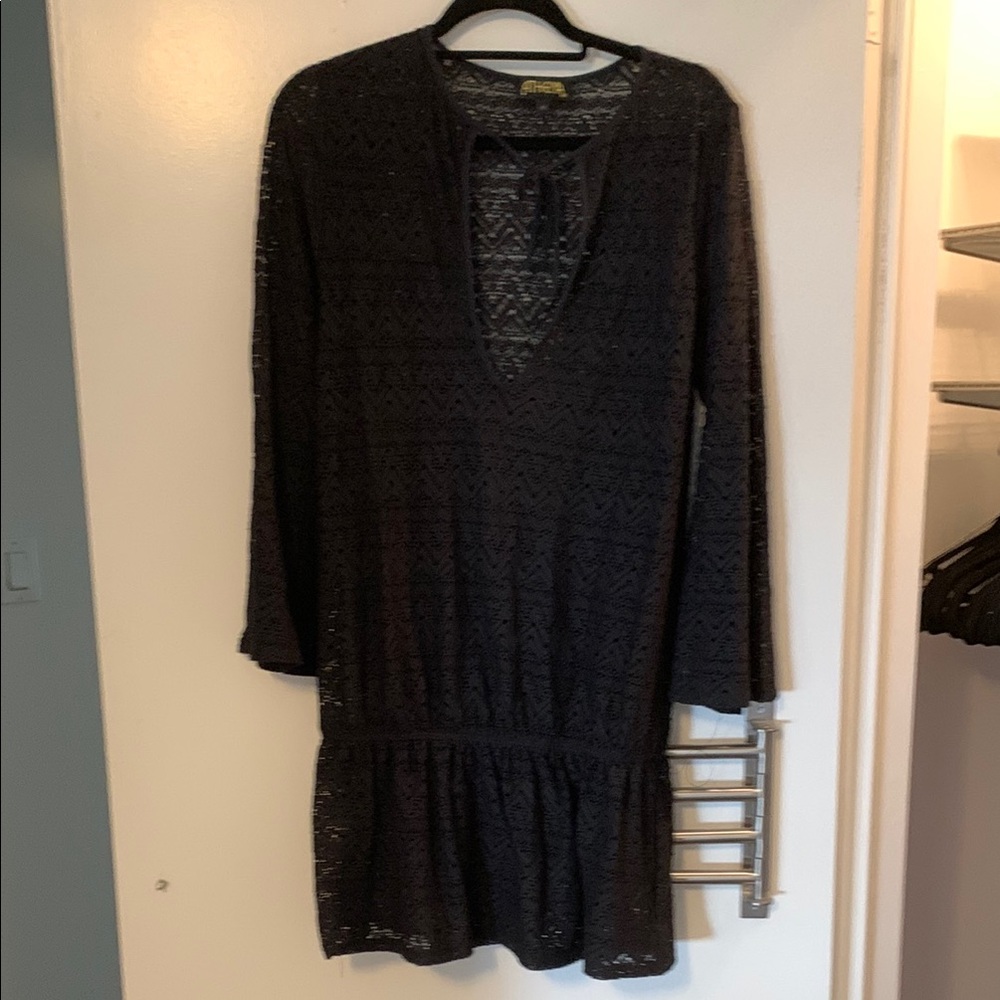 Elegant Black Lace Dress